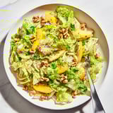 Sautéed cabbage and apples stir fry with a hint of Dijon mustard.  